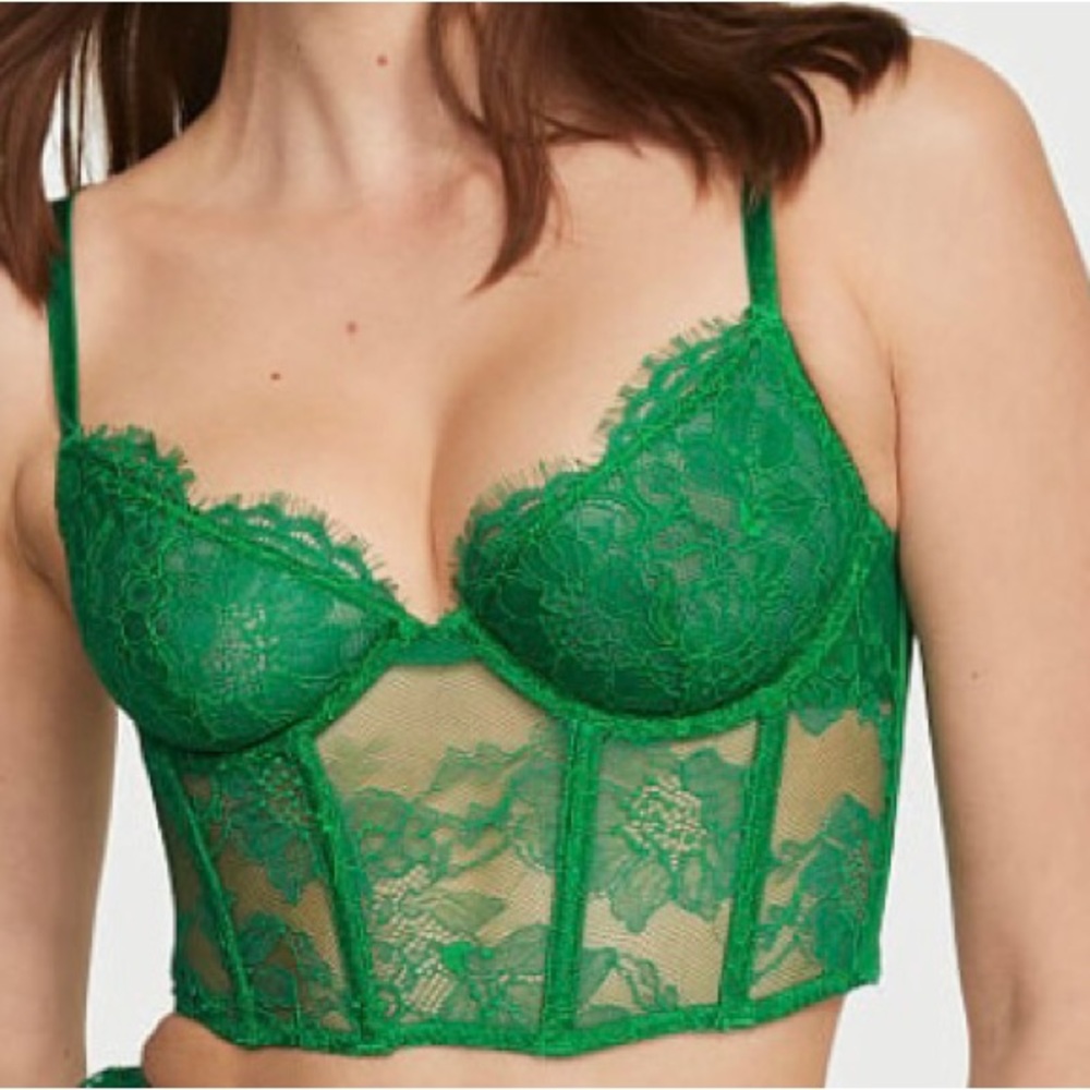 Lace Corset Top built in Bra